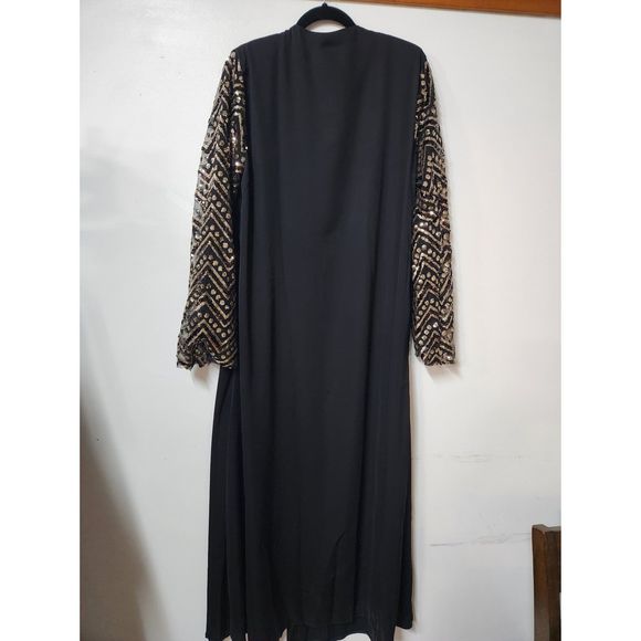 Black Abaya size 16 - Picture 9 of 12